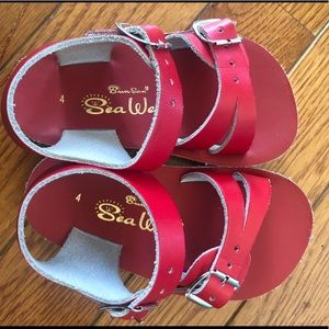 Red Toddler Salt Water Sea Wees Sandals